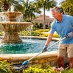 How Water Features and Fountains Elevate HOA Landscapes in Palm Beach
