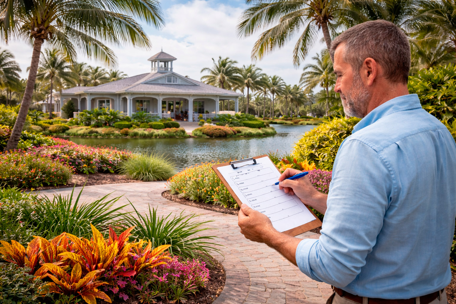 What HOAs Ask Most About Hurricane-Ready Landscaping in Palm Beach